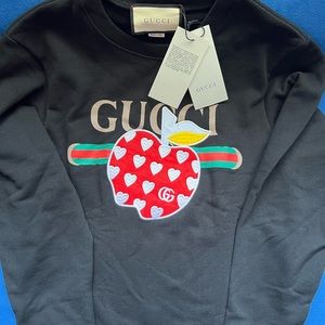 Gucci Apple Sweatshirt